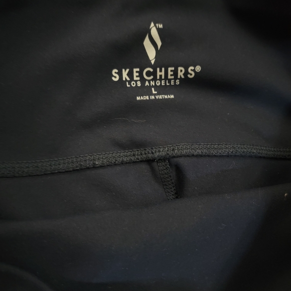 Skechers Go Walk 7/8 Deep Blue Active Leggings Large - Picture 16 of 16